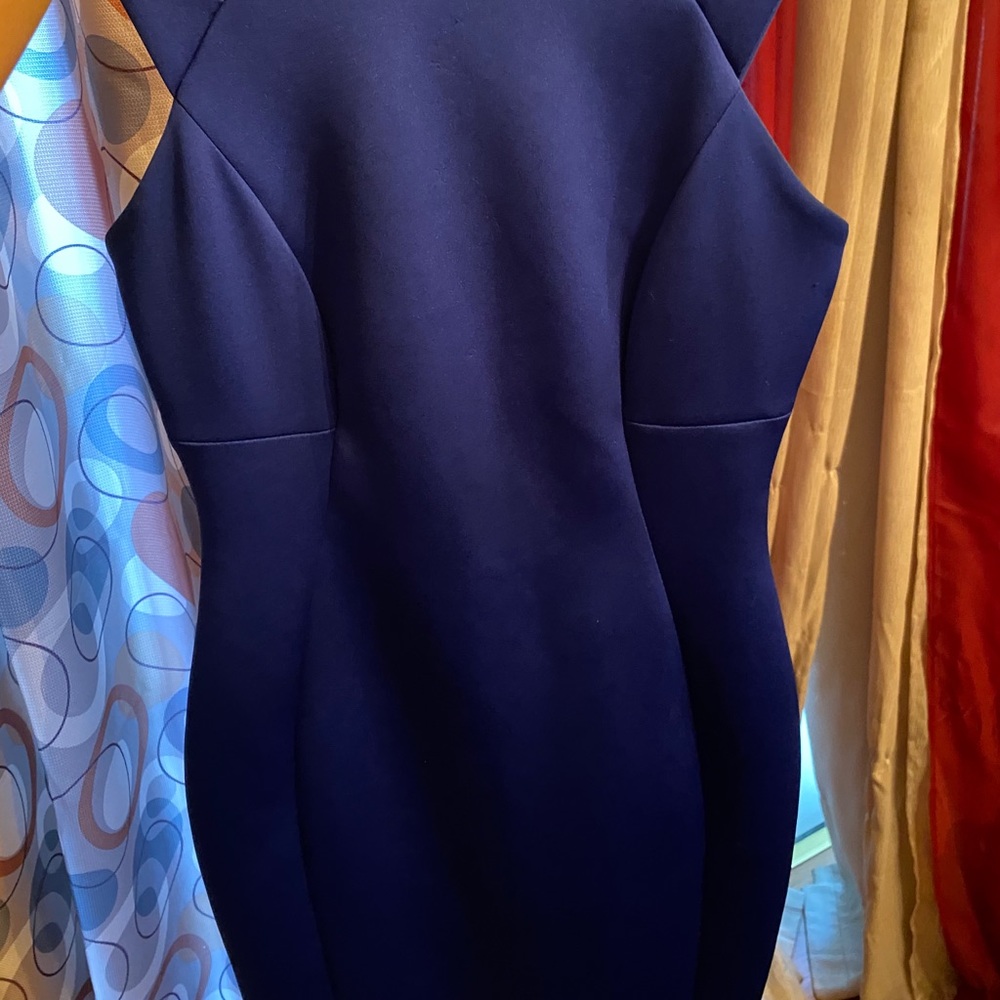 Blue Midi Calvin Klein Dress